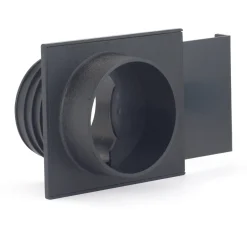 ABS Quick-Connect to Threaded Blast Gate Fitting- 4"