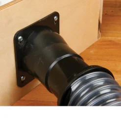 ABS Router Fence Fitting for Dust Extraction System 2-1/2"