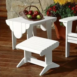 Adirondack Footstool and Side Table Plan