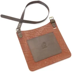 Adjustable Leather Carving Bib for Chest Protection