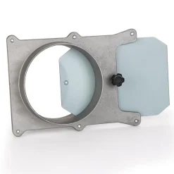 Aluminum Blast Gate Fitting for Dust Collection System 5"