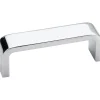 Asher Pull, 3" C/C, Polished Chrome