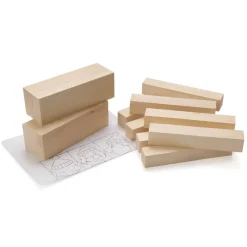 Basswood Carving Block Kit 10 Piece