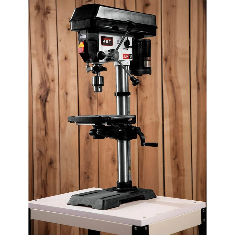 12" Benchtop Drill Press 1/2 HP 1 Ph 115V JWDP-12