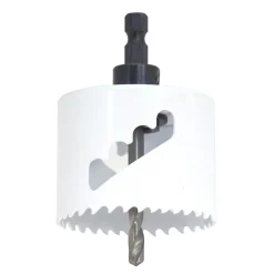 Bi-Metal Hole Saw with Mandrel and Pilot Drill