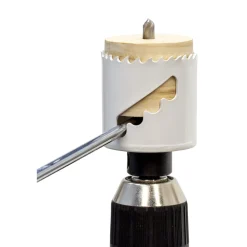 Bi-Metal Hole Saw with Mandrel and Pilot Drill