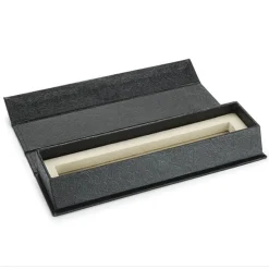Black Paper Foldable Pen Case with Magnetic Catch
