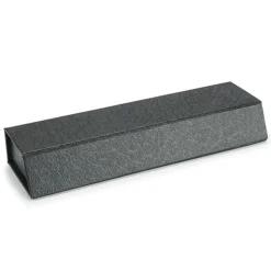 Black Paper Foldable Pen Case with Magnetic Catch