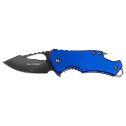 Blue Fuse Folding Knife and Bottle Opener, Stainless Steel 2-3/8" Blade