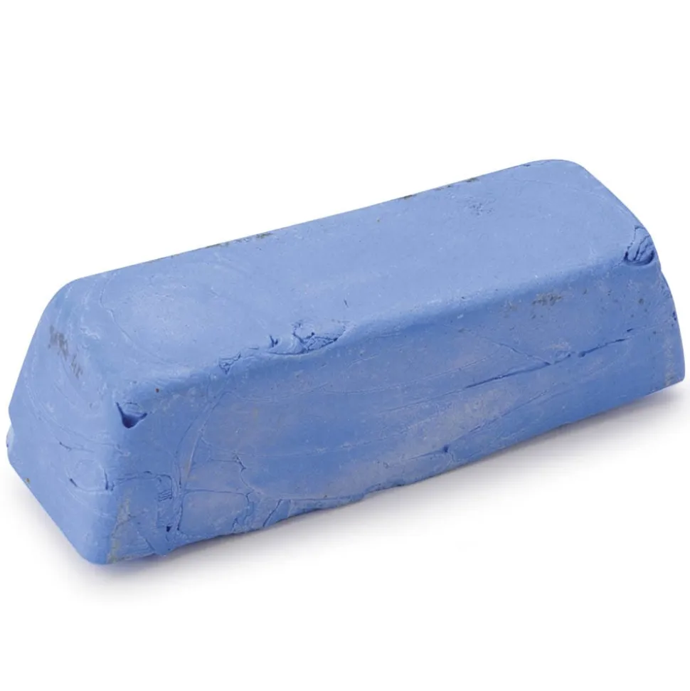 Blue Plastic Rouge Polishing Compound