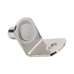 Bracket Style with Hole Shelf Support 1/4" Pin Nickel 25 Pack