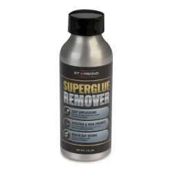 Brush On Super Glue Remover CA Glue Debonder 2 oz