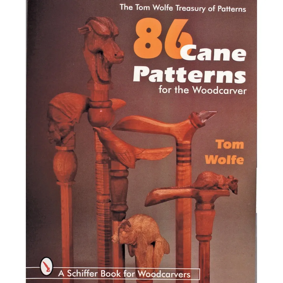 86 Cane Patterns for the Woodcarver