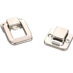 Case Draw Catch with Screws Nickel Finish