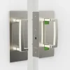 Cavity Sliders CL400 ADA Magnetic Pocket Door Handle for 1-3/4" Door Satin Chrome RH Snib