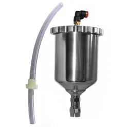 400cc Aluminum Gravity Feed Cup Assembly- For T-75G