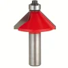 40-101 Chamfer Router Bit 22-1/2 Degree 1-7/8"CL 1/2"SH