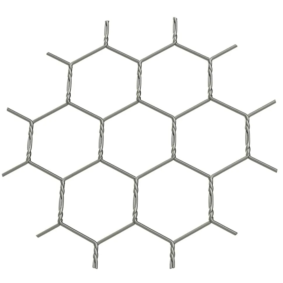 .5" Chicken Wire Decorative Grille Antique Pewter, 34" W x 24" L Sheet