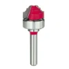 39-502 Classical Cove And Bead Groove Router Bit with Top Bearing 1/4" SH 3/4" D 7/16" CL