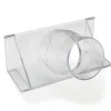 Clear Fence Adapter Dust Collection Fitting 2-1/2"