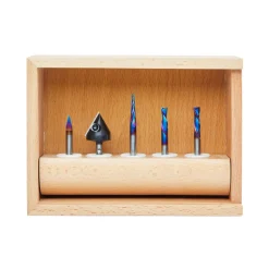 CNC Sign Making Router Bit Set 1/4" SH