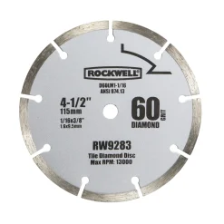 4-1/2" Compact Diamond Circular Saw Blade, Model RW9283