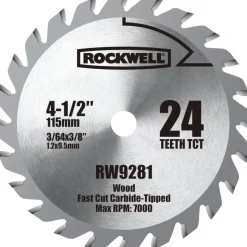 4-1/2" Compact TCT Circular Saw Blade, Model RW9281