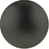 Contemporary Knob, 1-9/16" D, Matte Black