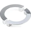 Contemporary Pull 3-3/4" Center-to-Center 2-1/4" W x 4-7/16" L Chrome