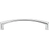 Contemporary Pull 5-1/16" Center-to-Center 1/2" W x 5-7/16" L Chrome