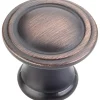 Cordova Knob, 1-3/16" Dia., Brushed Oil Rubbed Bronze