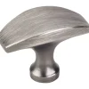 Cosgrove Knob, 1-1/2" O.L., Brushed Pewter