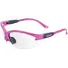 Cougar Dark Pink Frame Clear Anti- Fog Safety Lenses