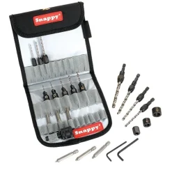 Countersink Drill and Driver Bit Set 25 Piece