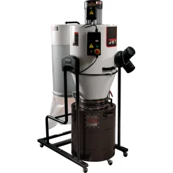 Cyclone Dust Collector with 2-Micron Canister Filter 2 HP 1 Ph 230V JCDC-2