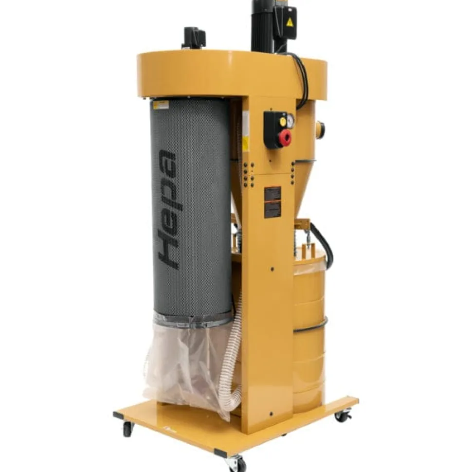 Cyclonic Dust Collector with HEPA Filter Kit 3 HP 1 Ph 230V PM2200