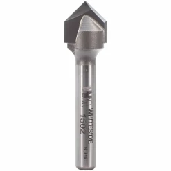 1502 90-Degree V Groove Router Bit 1/4" SH 1/2" D X 1/4" P X 1-7/8" OL