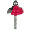 38-452 Double Fillet Ogee Router Bit 1/4" Shank 1-1/4" D 19/32" CL 1/8" R