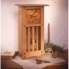 Downloadable Woodworking Project Plan to Build Arts and Crafts Mantle Clock