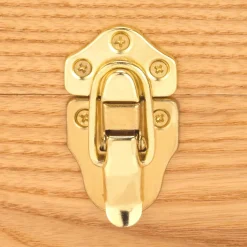 Draw Catch Brass Finish Pair