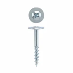 Drawer Front Adjusting Screws #8 Round Washer Head Phillips Drive Zinc 100 Piece