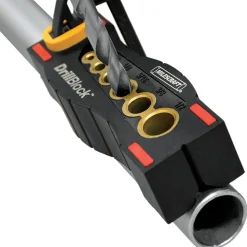 DrillBlock Hand-Held Drill Bit Drilling Guide