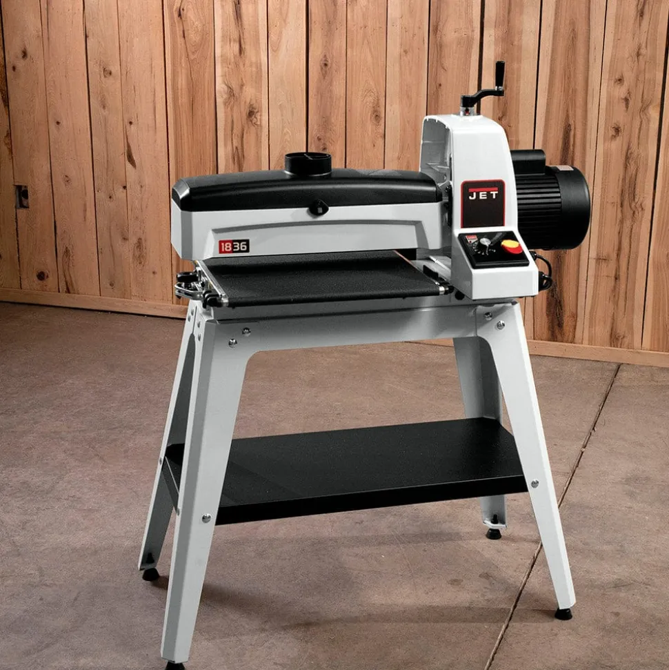 18" Drum Sander with Open Stand 1-3/4 HP 1 Ph 115V JWDS-1836