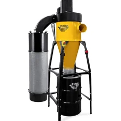 Dust Gorilla Pro with Smart Boost 55-Gallon Cyclone Dust Collector with Stand HEPA GFM 5HP 1 Ph 230V