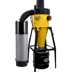 Dust Gorilla Pro with Smart Boost 35-Gallon Cyclone Dust Collector with Stand HEPA GFM 5HP 1 Ph 230V