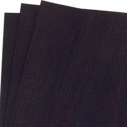 Dyed Wood Veneer Pack 12" x 12" Black 3 Piece