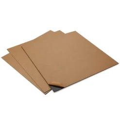 1/8" Engravable Opaque Glossy Plexiglass Sheets Black 12" x 12" 3 Piece