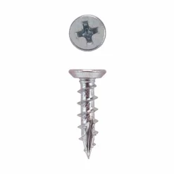 European Slide Screws Undercut Flat Head Phillips Drive Zinc 100 Piece