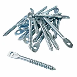 Eye Lag Screw 1/4" x 3"- Zinc Plated