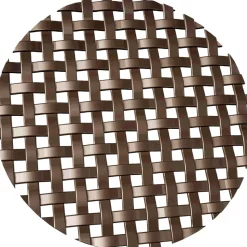 .1875" Flat Square Decorative Grille Antique Brass, 36" W x 48" L Sheet